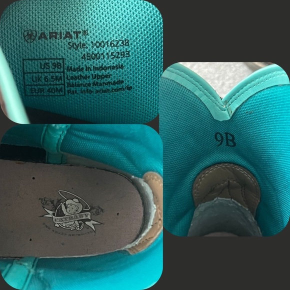 Ariat Fatbaby Heritage Dapper Western Boots Women's Size 9 - Picture 9 of 12